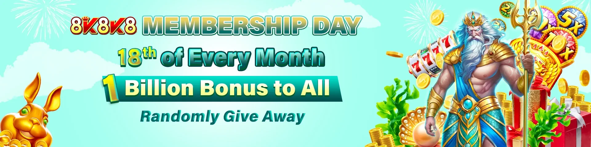 8K8: Larawan ng promo sa Member Day; basahin ang kasalukuyang mga kondisyon ng promo